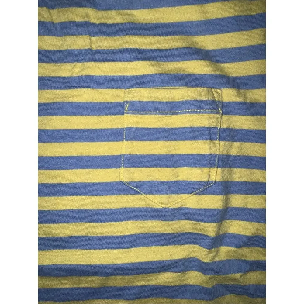 Kids Striped Polo Ralph Lauren T-Shirt Blue Yellow
